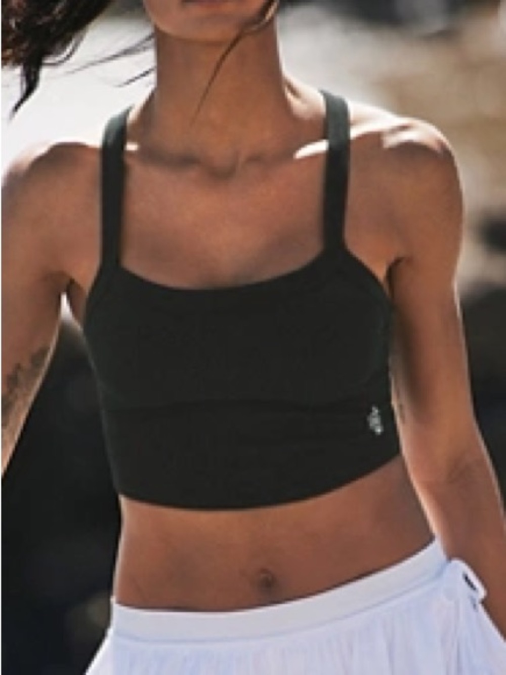 Free People Movement All clear Black Cami | XS/S